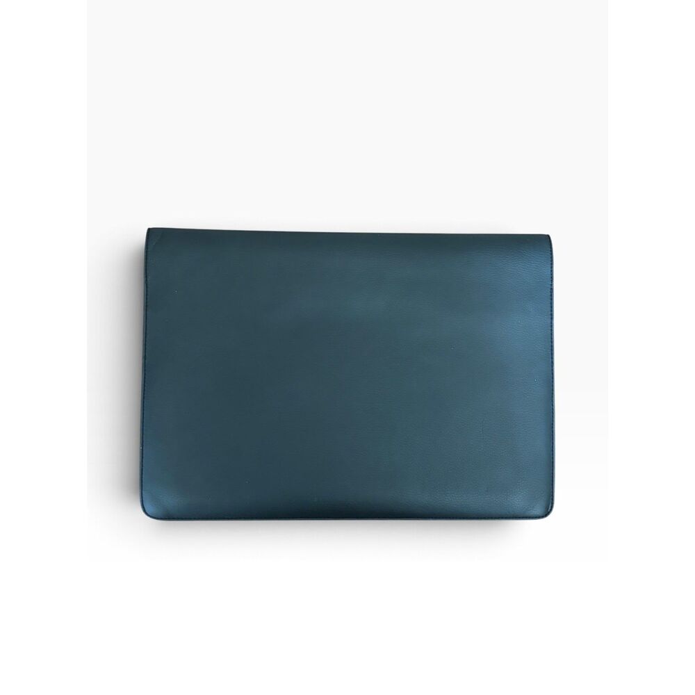 Von Holzhausen MacBook Portfolio Black Vegan Leather Laptop Sleeve